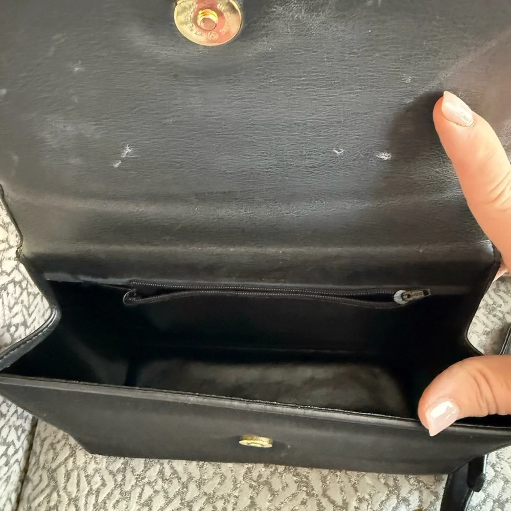 Genuine Horse Hair Elegant Black Handbag